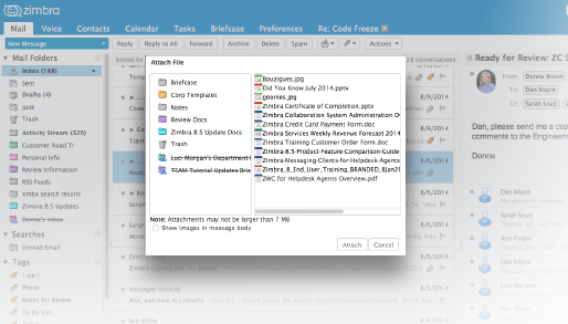 Zimbra Collaboration Suite (Open Source Edition) review